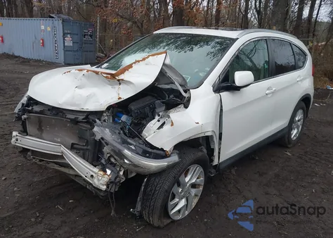 2015 Honda Cr-V Ex-L из США, поврежденный, VIN 5J6RM4H77FL074697